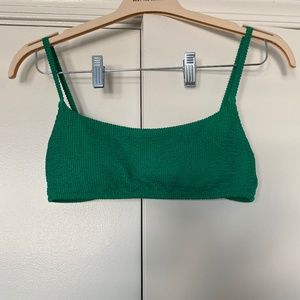 J. Crew Scrunchie Bikini Top & Bottom (Medium)